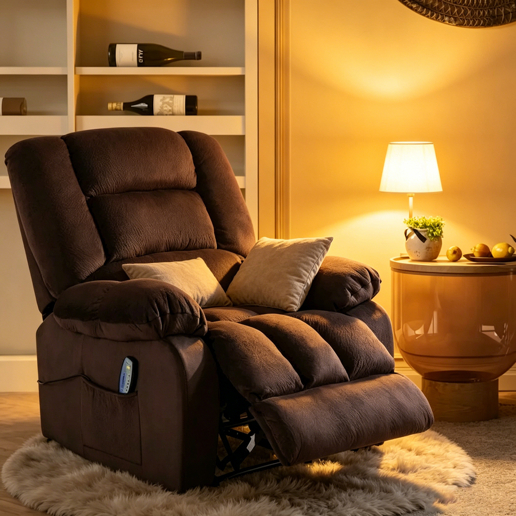 Fauteuil inclinable massant