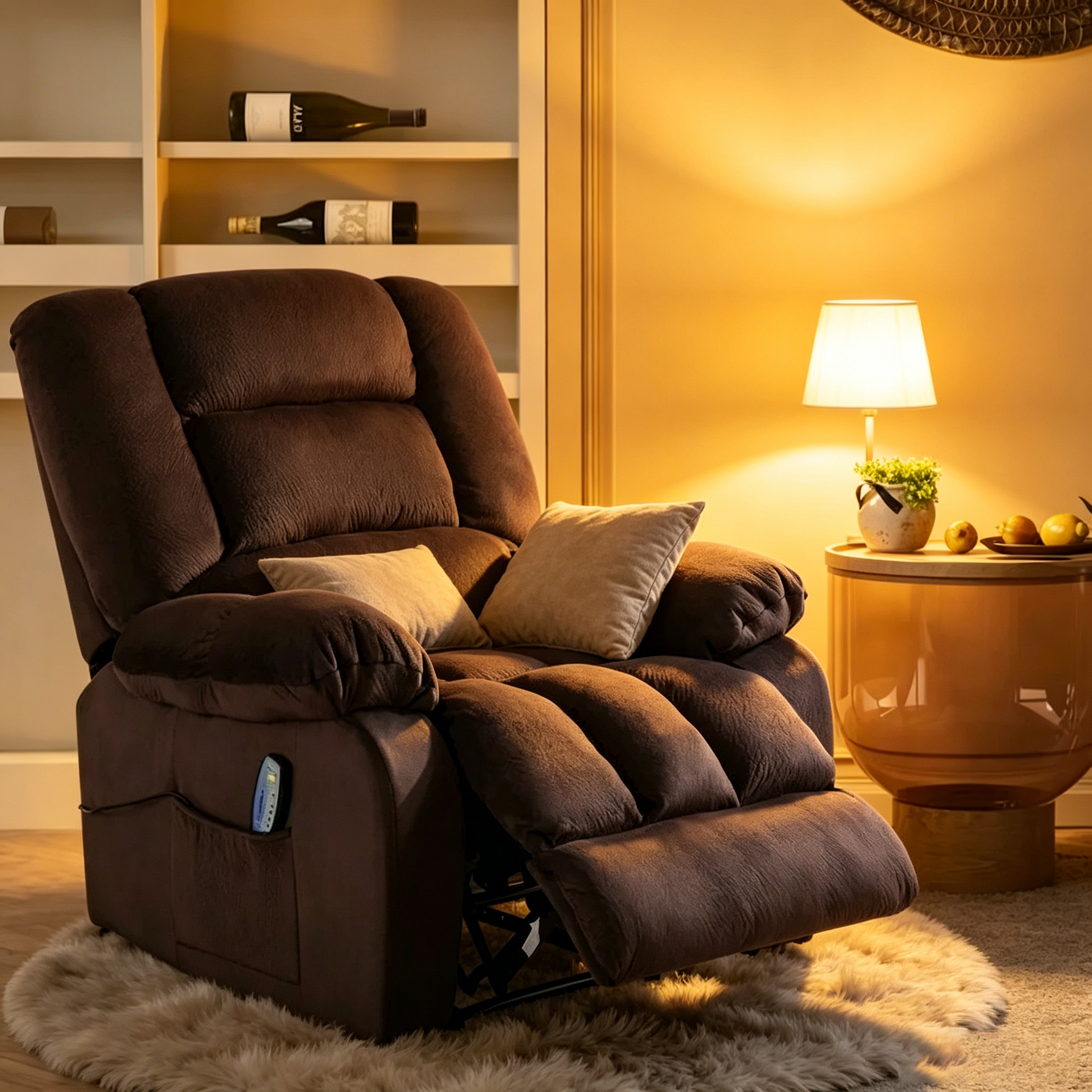 Fauteuil inclinable massant