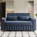 Canapé convertible en tissu chenille