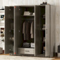 Armoire en bois autoportante