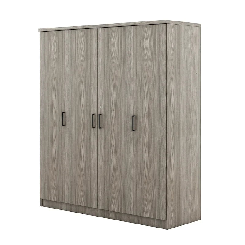 Armoire en bois autoportante