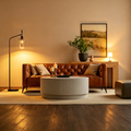 Table basse ronde Elm