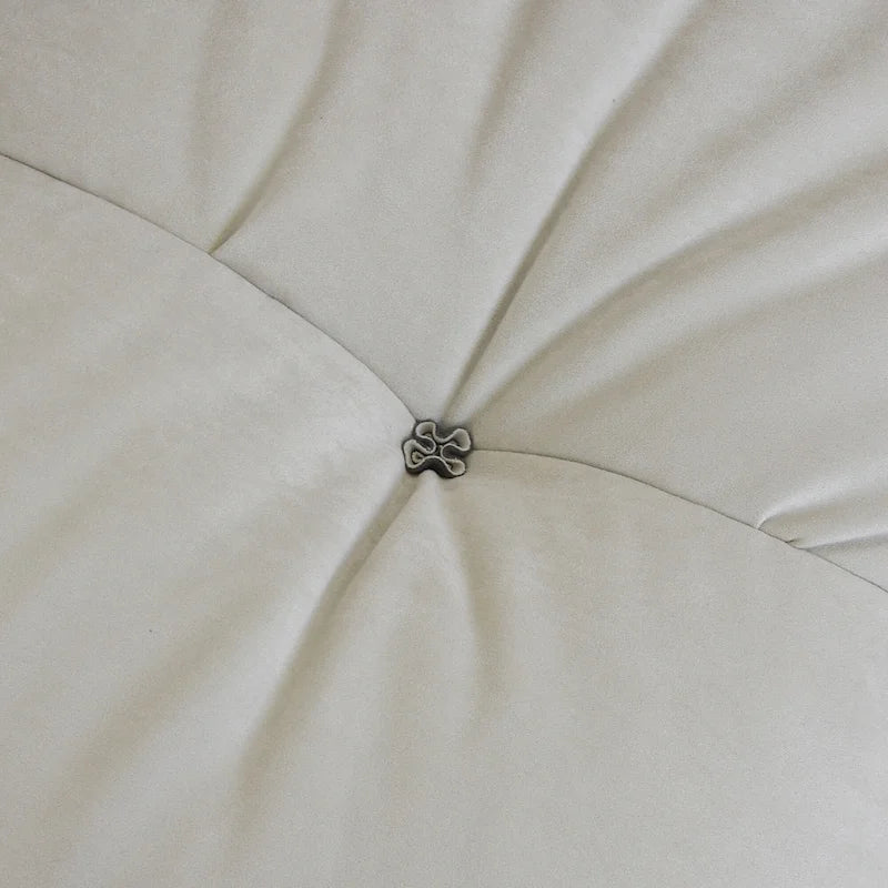 Canapé sectionnel moderne avec accoudoirs en velours pour salon
