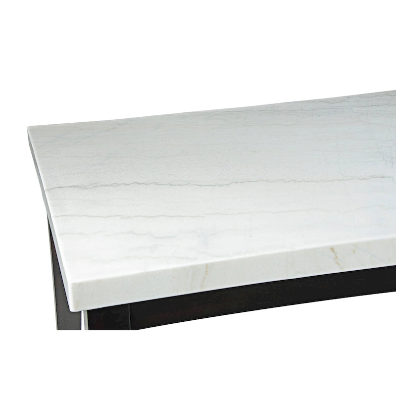 Table à manger en marbre blanc Winlock
