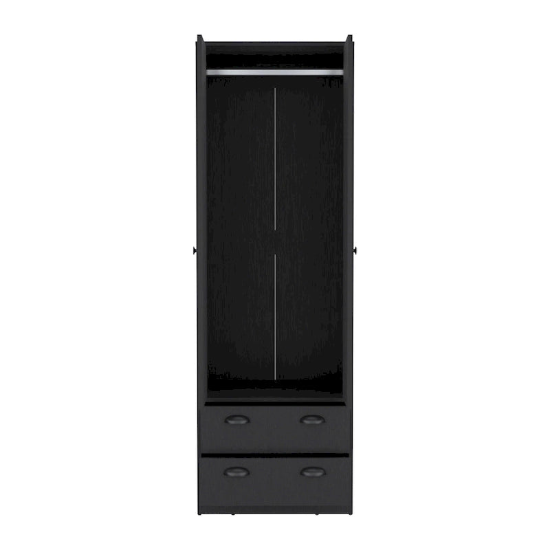 Armoire penderie double battant à la française