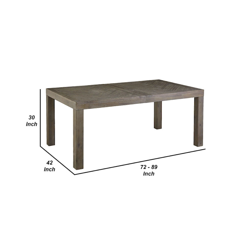 Table à manger extensible