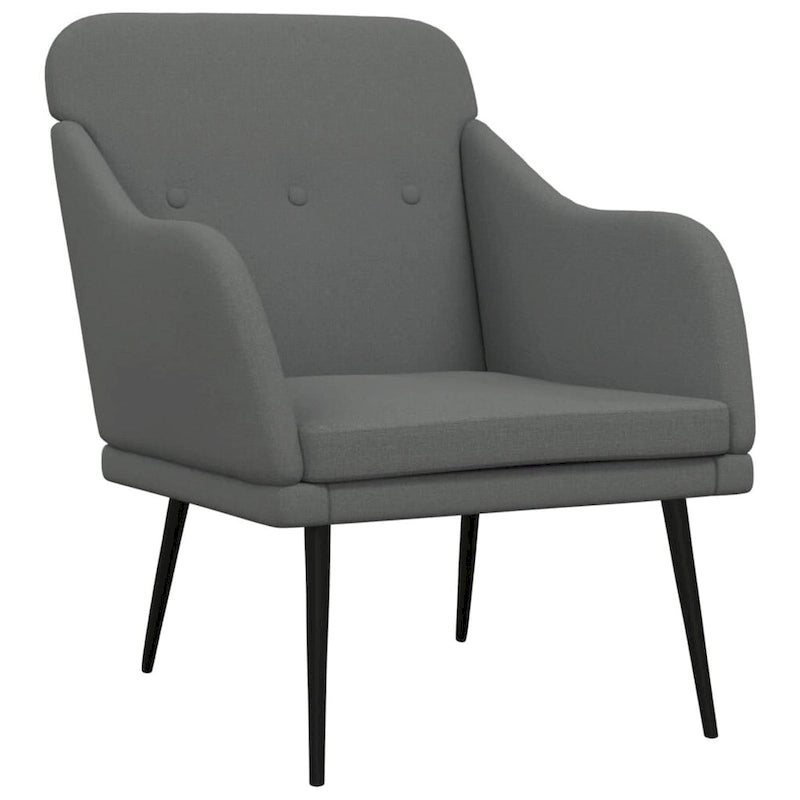 Fauteuil gris foncé