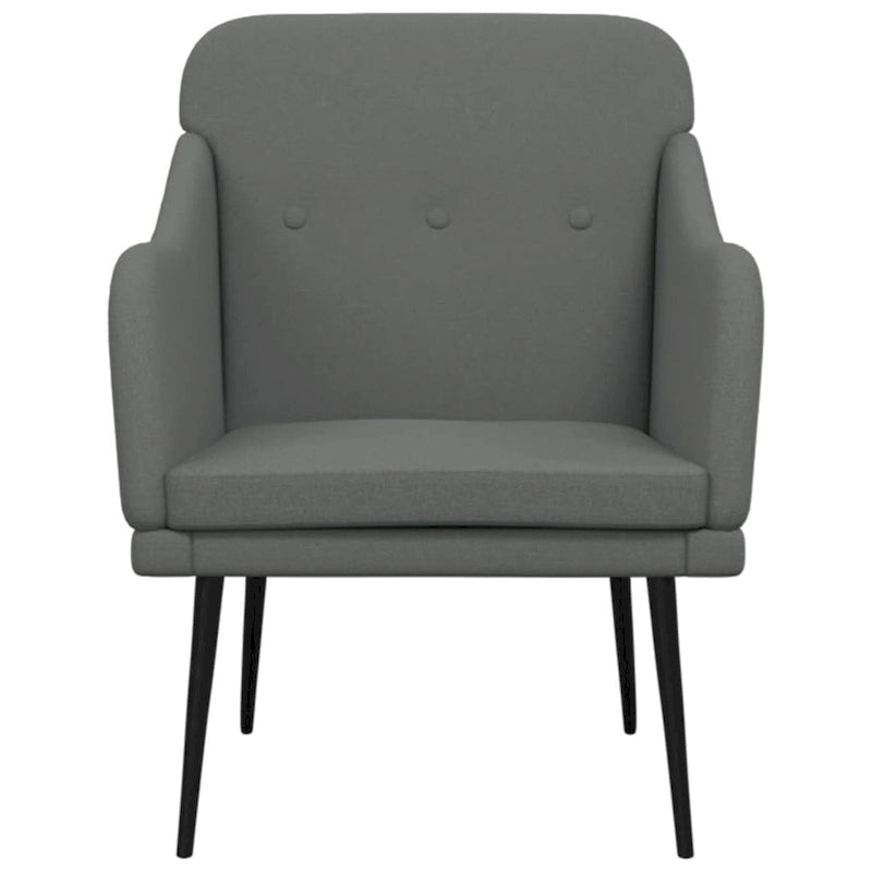 Fauteuil gris foncé