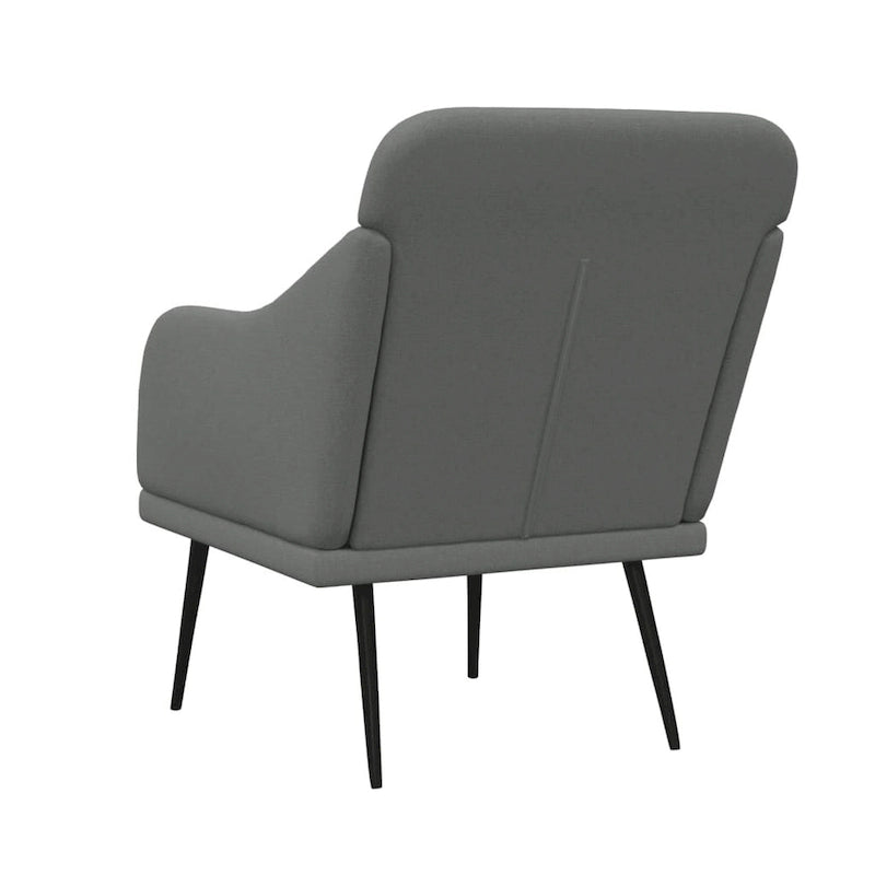 Fauteuil gris foncé