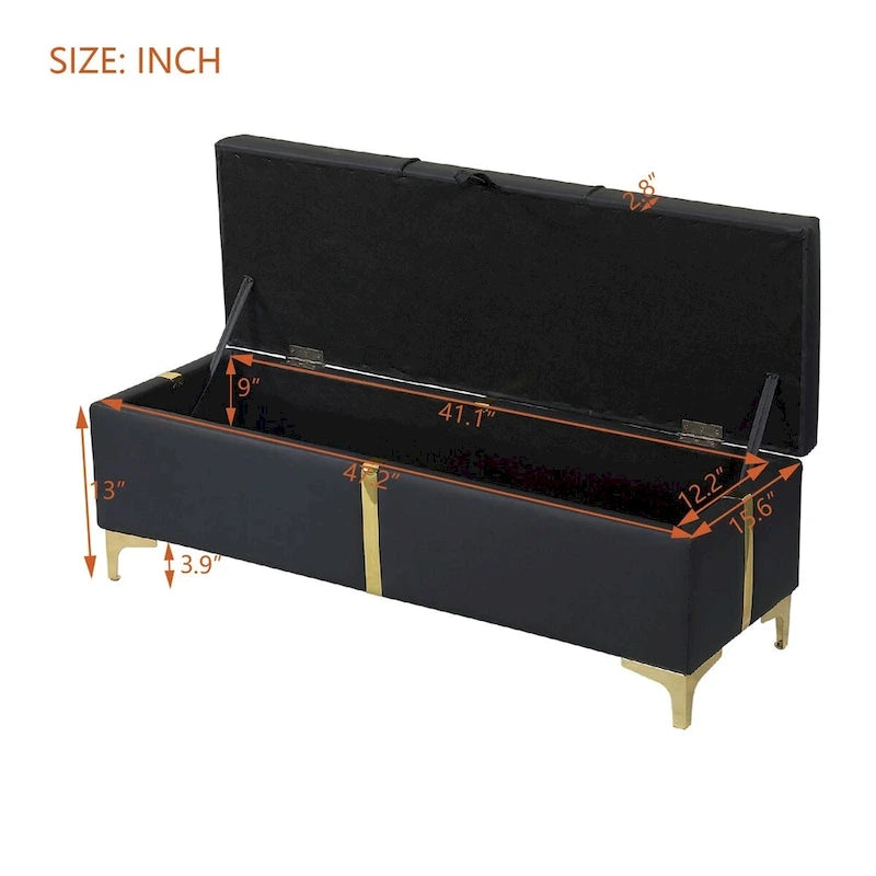 Lit plateforme tapissé avec pouf de rangement