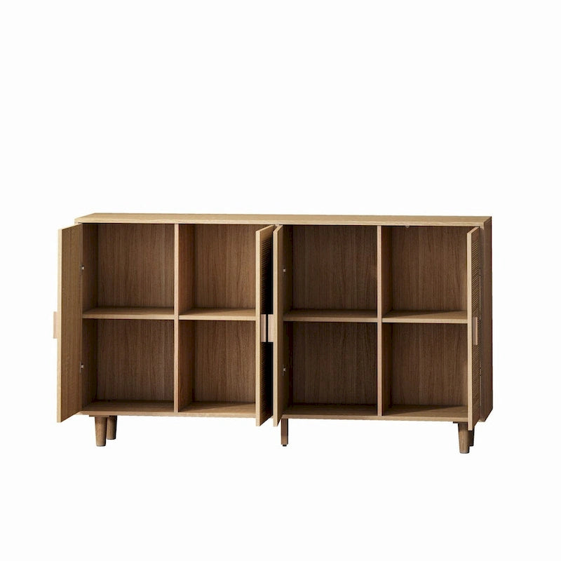 Buffet moderne avec rangement et porte