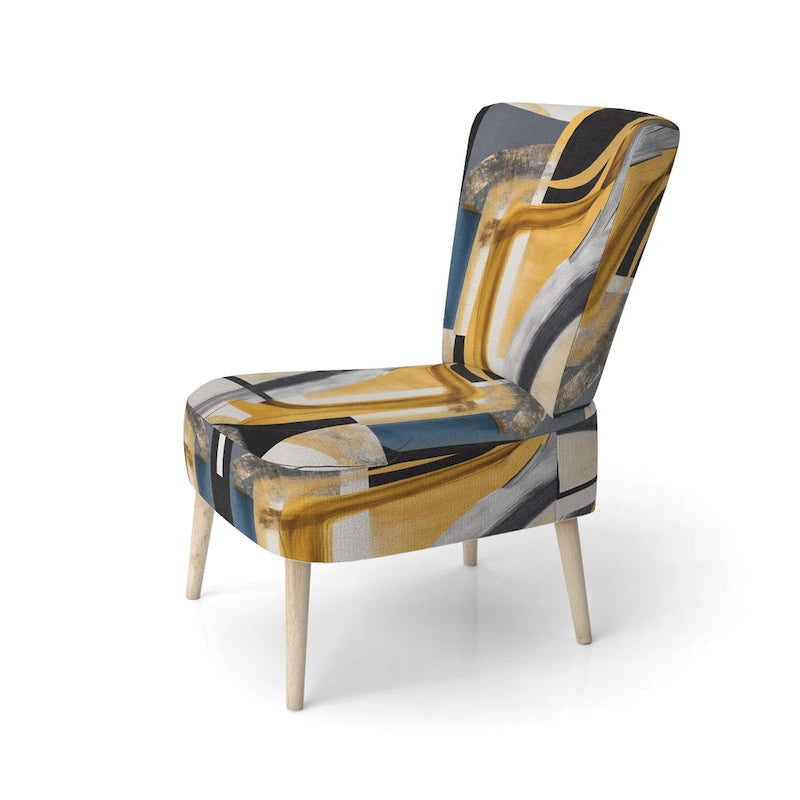 Fauteuil d'appoint rembourré moderne et contemporain et Fauteuil moderne et contemporain