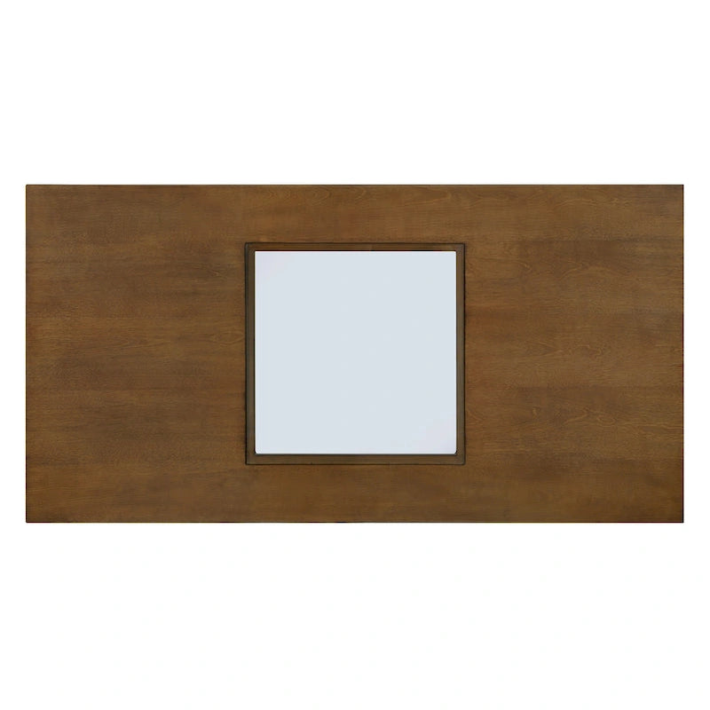 Table basse rectangulaire en bois de style moderne