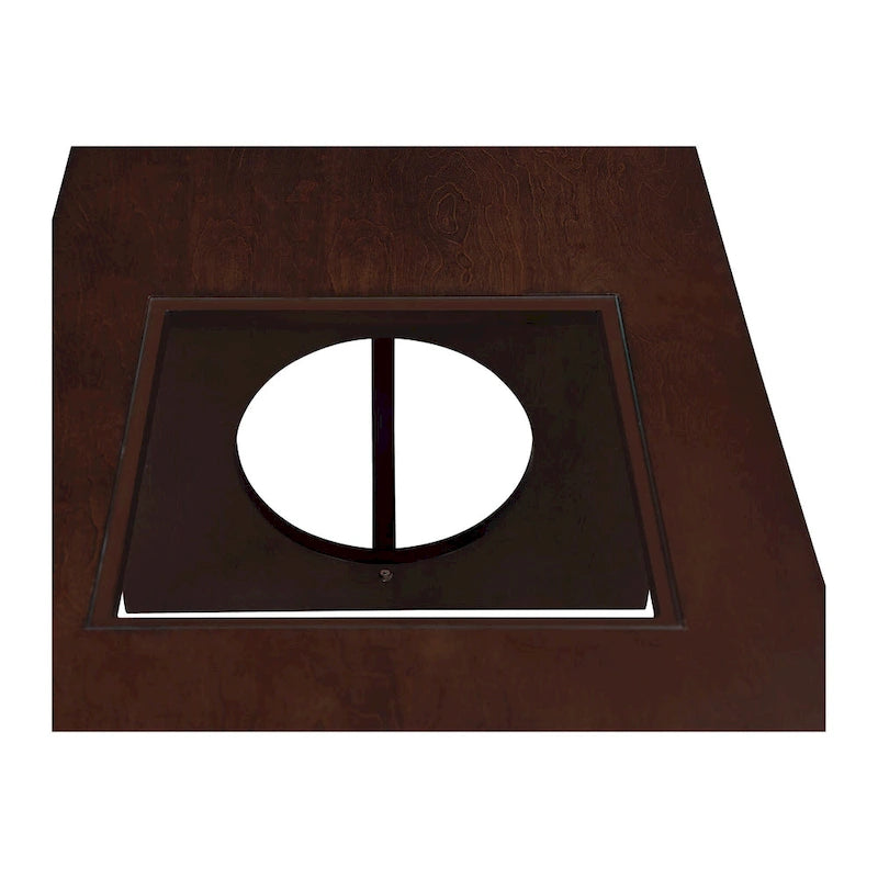 Table basse rectangulaire en bois de style moderne