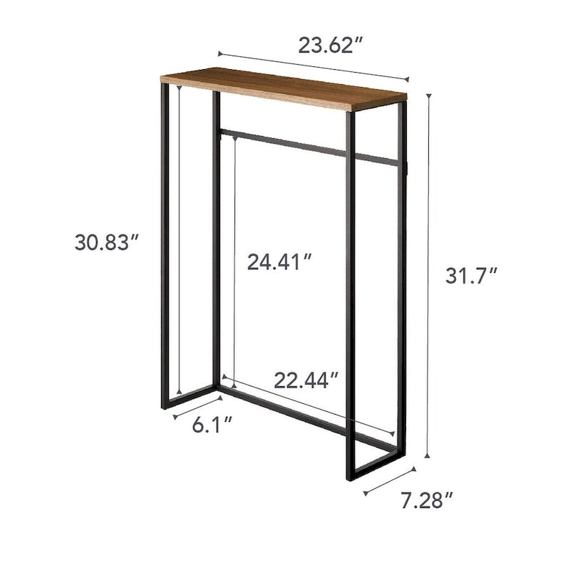 Console étroite pour entrée