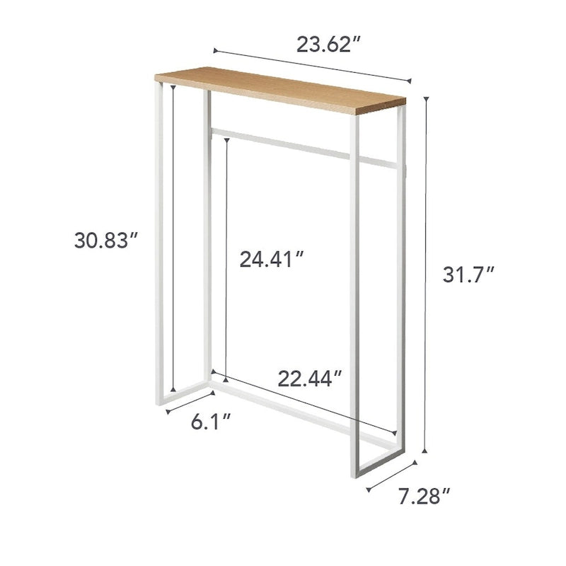 Console étroite pour entrée