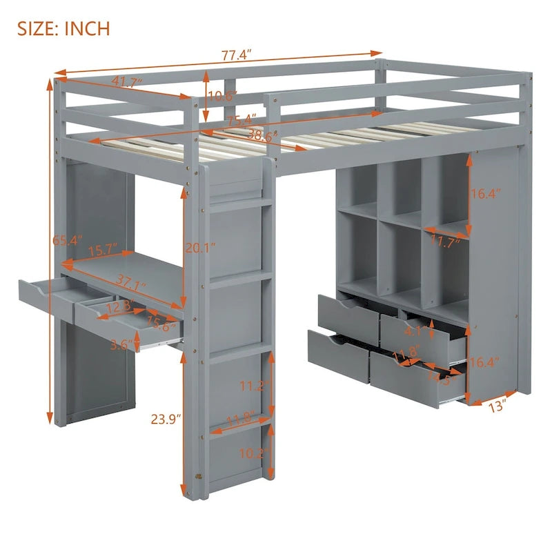 Lit mezzanine