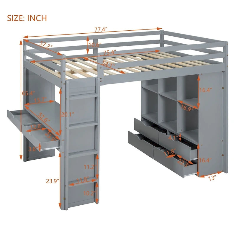 Lit mezzanine